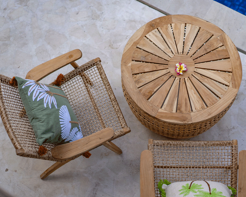Seating Area by the pool